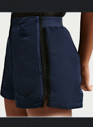 Nike  , Sportswear High-Waisted 2" Shorts, blue, Image 4 of 5