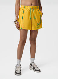 Jordan, Brooklyn Knit Brazil Shorts, yellow, Image 1 of 6