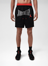 Jordan, Brooklyn 7" Mesh Shorts, black, Image 1 of 6