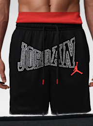 Jordan, Brooklyn 7" Mesh Shorts, black, Image 3 of 6