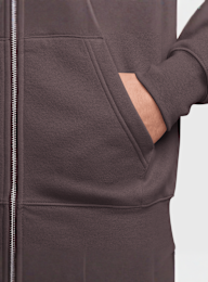 Nike  , Club Full-Zip Fleece Hoodie, grey, Image 3 of 3