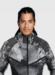 Nike  , Tech Windrunner Dri-FIT Woven Full-Zip Jacket, grey, Image 3 of 3
