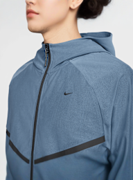 Nike  , Tech Shori Knit Full-Zip Windrunner Jacket, blue, Image 3 of 3