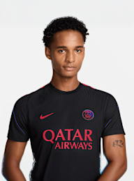 Nike  , PSG Strike Soccer Dri-FIT Short-Sleeve Top, black, Image 3 of 3