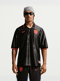 Nike  , Netherlands Energy Dri-FIT Short-Sleeve Soccer Top, black, Image 1 of 6