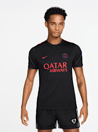 Nike  , PSG Strike Soccer Dri-FIT Short-Sleeve Top, black, Image 1 of 3