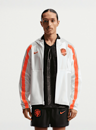 Nike  , Netherlands Energy Dri-FIT Soccer Woven Jacket, white, Image 1 of 5