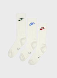 Nike  , 3 PACK - Everyday Elevated Crew Socks, beige, Image 1 of 2