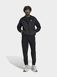 adidas Originals, Tech Trefoil Essentials Windbreaker, black, Image 5 of 5