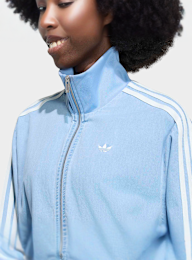 adidas Originals, Denim Firebird Tracktop, blue, Image 3 of 5