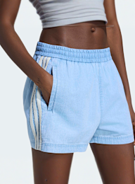 adidas Originals, Denim Shorts, blue, Image 4 of 5