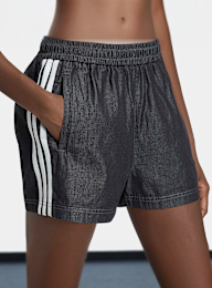 adidas Originals, Denim Shorts, grey, Image 4 of 5