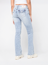True Religion, BECCA MID RISE BOOTCUT FLAP, blue, Image 2 of 5