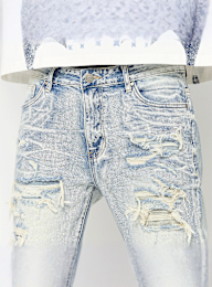 Smoke Rise, Denim Shorts, blue, Image 3 of 5