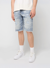 Smoke Rise, Denim Shorts, blue, Image 1 of 5