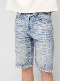 Smoke Rise, Denim Shorts, blue, Image 3 of 5