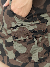 Karl Kani, Signature Camo Cargo Skirt, camouflage, Image 4 of 6