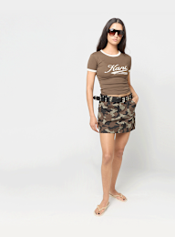 Karl Kani, Varsity Tiny T-Shirt, brown, Image 4 of 4