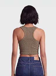 Karl Kani, Kani Waffle Racer Top, brown, Image 2 of 4