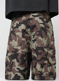 Karl Kani, OG Camo Baggy Cargo Shorts, camouflage, Image 6 of 7