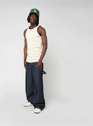 Karl Kani, Signature Waffle Tank Top, white, Image 4 of 4