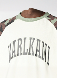 Karl Kani, Sport College Boxy Raglan T-Shirt, white, Image 3 of 4