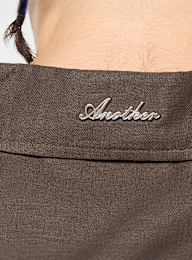 Another Cotton Lab, Another Linen Short Sleeve Shirt, brown, Image 5 of 6