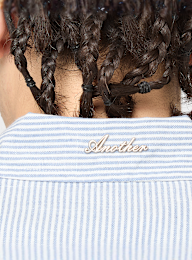 Another Cotton Lab, The Short Sleeve Shirt, blue, Image 5 of 6
