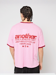 Another Cotton Lab, Rave Dept. Ringer T-Shirt, light pink, Image 1 of 5