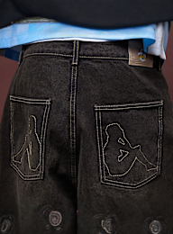 KAPPA x SNIPES, KAPPA x SNIPES Jorts, brown, Image 5 of 6