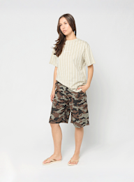 Karl Kani, Small Signature Essential Pinstripe OS Tee, beige, Image 4 of 4