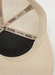 Von Dutch Originals, Baseball Cap with Mesh Back Embroidered Logo, beige, Image 3 of 4