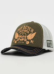 Von Dutch Originals, Distressed Trucker Cap California, green, Image 1 of 5