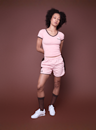 KAPPA x SNIPES, KAPPA x SNIPES Rib T-Shirt, light pink, Image 4 of 4