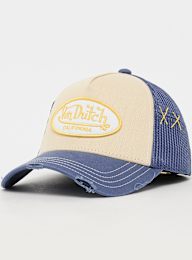 Von Dutch Originals, Distressed Trucker Cap Oval Logo Patch2, multi-colour, Image 1 of 5