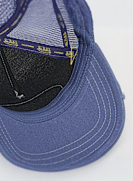 Von Dutch Originals, Distressed Trucker Cap Oval Logo Patch2, multi-colour, Image 4 of 5