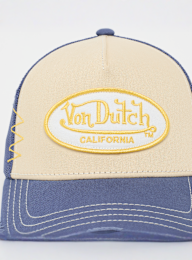 Von Dutch Originals, Distressed Trucker Cap Oval Logo Patch2, multi-colour, Image 5 of 5