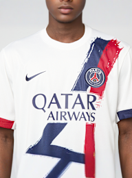 Nike, Dembélé / No. 10 / Virgil Abloh Archive / PSG DRI-Fit Jersey Shortsleeve Stadium 25/26, wit, Afbeelding 4 van 9
