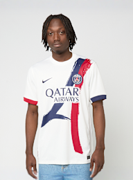 Nike, Doué / No. 14 / Virgil Abloh Archive / PSG DRI-Fit Jersey Shortsleeve Stadium 25/26, wit, Afbeelding 2 van 9