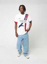 Nike, Doué / No. 14 / Virgil Abloh Archive / PSG DRI-Fit Jersey Shortsleeve Stadium 25/26, biały, Obraz 9 z 9