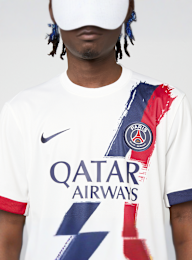 Nike, B. Barcola / No. 29 / Virgil Abloh Archive / PSG DRI-Fit Jersey Shortsleeve Stadium 25/26, white, Image 4 of 9