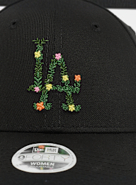 New Era, FEMALE 9FORTY Floral Infill Los Angeles Dodgers, black, Image 4 of 4