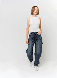 Urban Classics, Ladies Balloon Fit Jeans, blue, Image 5 of 5