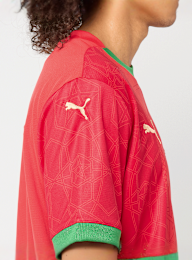 PUMA, Federation Royale Marocaine Football Home Jersey Replica, red, Image 5 of 9