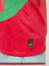 PUMA, Federation Royale Marocaine Football Home Jersey Replica, rood, Afbeelding 7 van 9