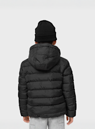 Urban Classics, Boys Basic Bubble Jacket, black, Image 2 of 5