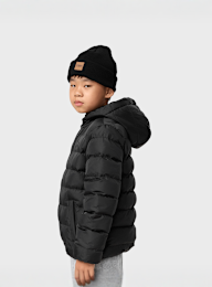 Urban Classics, Boys Basic Bubble Jacket, black, Image 3 of 5