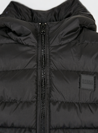 Urban Classics, Boys Basic Bubble Jacket, black, Image 4 of 5
