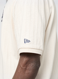 New Era, MLB Rib Regular Polo, beige, Image 4 of 5