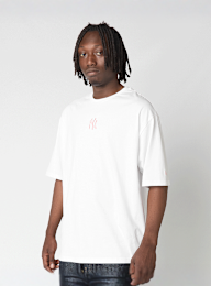 New Era, MLB Midi Oversized Tee, white, Image 1 of 6